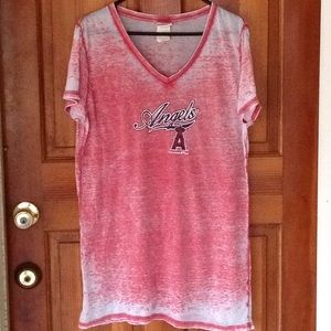 LA Angels baseball tee.